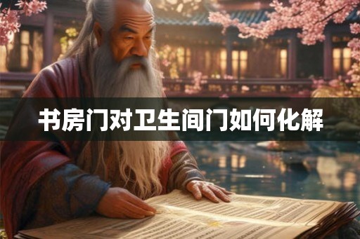 书房门对卫生间门如何化解