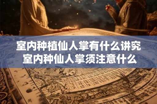 室内种植仙人掌有什么讲究 室内种仙人掌须注意什么