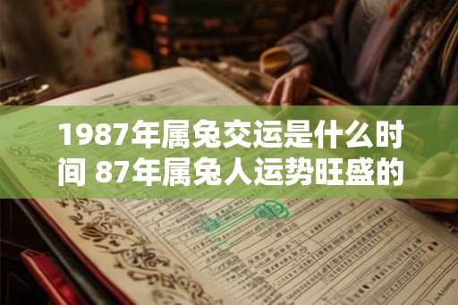 1987年属兔交运是什么时间 87年属兔人运势旺盛的年份