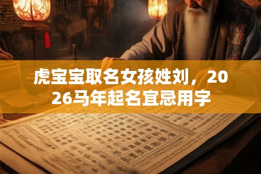 虎宝宝取名女孩姓刘,2026马年起名宜忌用字 虎宝宝取名女孩姓刘,2026马年起名宜忌用字