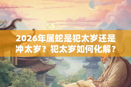 2026年属蛇是犯太岁还是冲太岁?犯太岁如何化解? 2026年属蛇是犯太岁还是冲太岁?犯太岁如何化解?