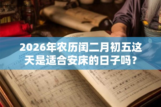 2026年农历闰二月初五这天是适合安床的日子吗？
