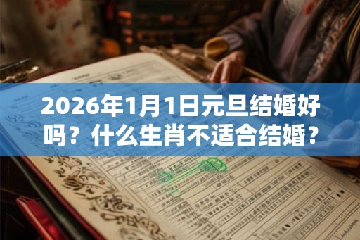 2026年1月1日元旦结婚好吗？什么生肖不适合结婚？