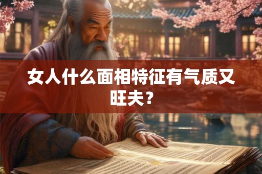 女人什么面相特征有气质又旺夫？