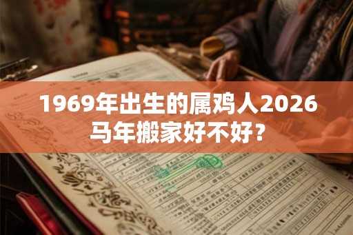 1969年出生的属鸡人2026马年搬家好不好？