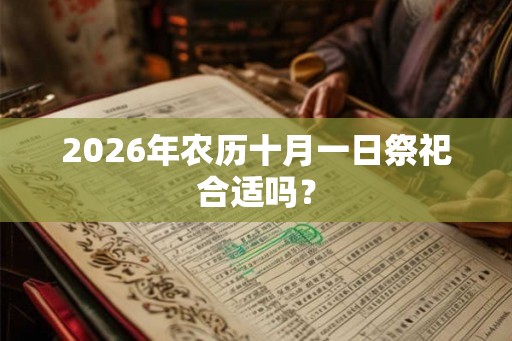 2026年农历十月一日祭祀合适吗？