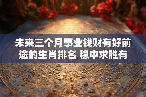 未来三个月事业钱财有好前途的生肖排名 稳中求胜有担当 未来三个月事业钱财有好前途的生肖排名 稳中求胜有担当
