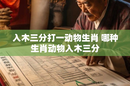 入木三分打一动物生肖 哪种生肖动物入木三分 入木三分打一动物生肖 哪种生肖动物入木三分
