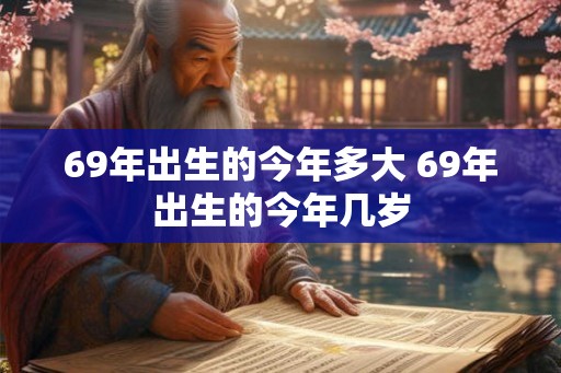 69年出生的今年多大 69年出生的今年几岁