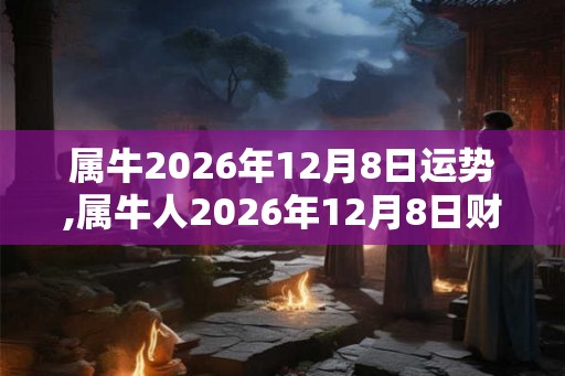 属牛2026年12月8日运势,属牛人2026年12月8日财运,生肖牛2026年12月8日运势