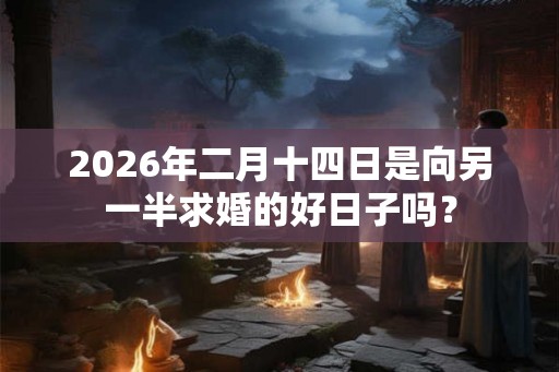 2026年二月十四日是向另一半求婚的好日子吗？