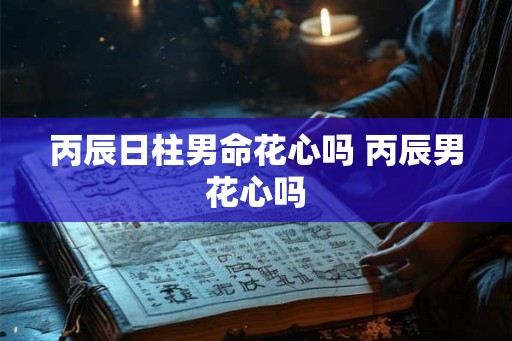 丙辰日柱男命花心吗 丙辰男花心吗