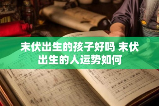 末伏出生的孩子好吗 末伏出生的人运势如何