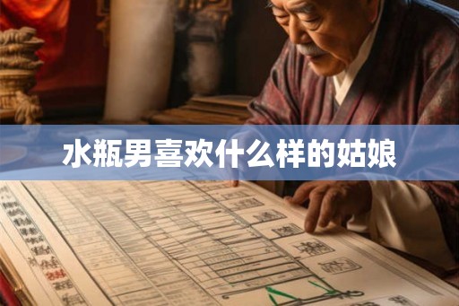 水瓶男喜欢什么样的姑娘