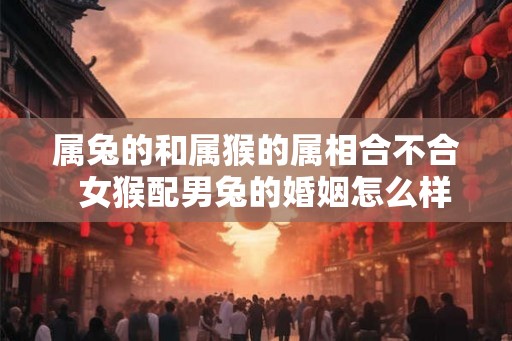 属兔的和属猴的属相合不合 女猴配男兔的婚姻怎么样 属兔的和属猴的属相合不合 女猴配男兔的婚姻怎么样
