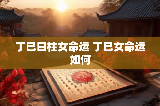 丁巳日柱女命运 丁巳女命运如何
