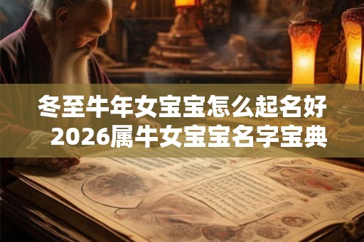 冬至牛年女宝宝怎么起名好 2026属牛女宝宝名字宝典 冬至牛年女宝宝怎么起名好 2026属牛女宝宝名字宝典