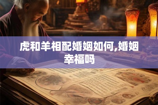 虎和羊相配婚姻如何,婚姻幸福吗