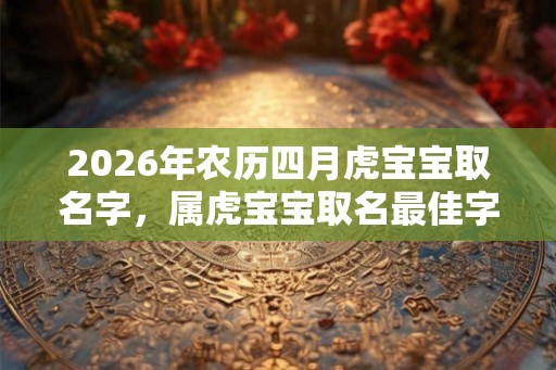 2026年农历四月虎宝宝取名字，属虎宝宝取名最佳字