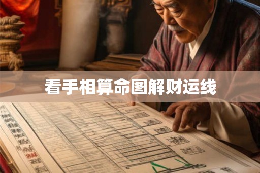 看手相算命图解财运线