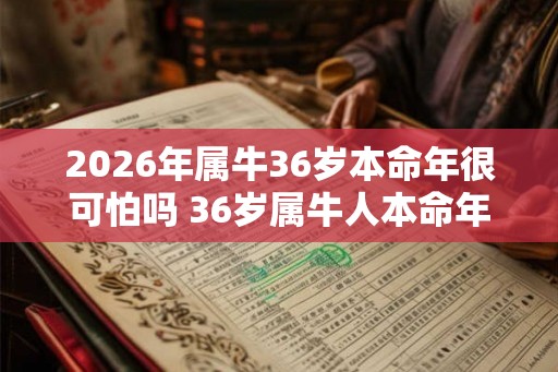 2026年属牛36岁本命年很可怕吗 36岁属牛人本命年要注意什么