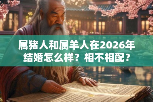属猪人和属羊人在2026年结婚怎么样？相不相配？