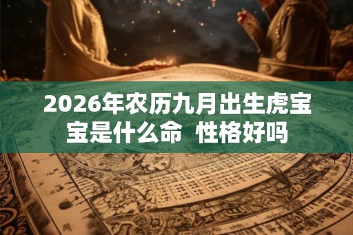 2026年农历九月出生虎宝宝是什么命 性格好吗 2026年农历九月出生虎宝宝是什么命 性格好吗