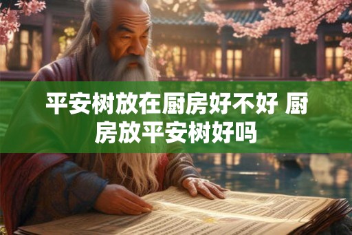 平安树放在厨房好不好 厨房放平安树好吗