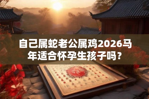 自己属蛇老公属鸡2026马年适合怀孕生孩子吗？