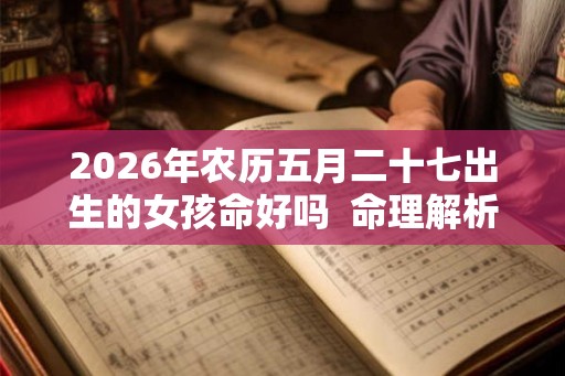 2026年农历五月二十七出生的女孩命好吗 命理解析 2026年农历五月二十七出生的女孩命好吗 命理解析