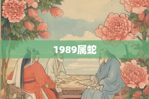 1989属蛇