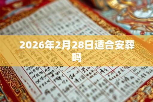2026年2月28日适合安葬吗
