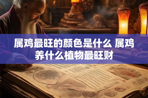 属鸡最旺的颜色是什么 属鸡养什么植物最旺财 属鸡最旺的颜色是什么 属鸡养什么植物最旺财