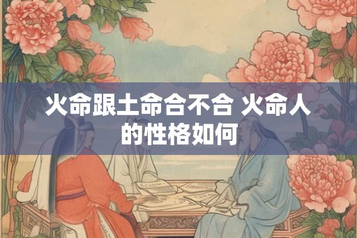 火命跟土命合不合 火命人的性格如何