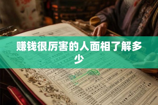 赚钱很厉害的人面相了解多少