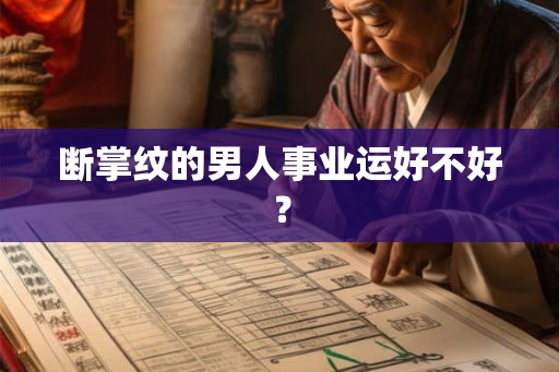 断掌纹的男人事业运好不好? 断掌纹的男人事业运好不好?
