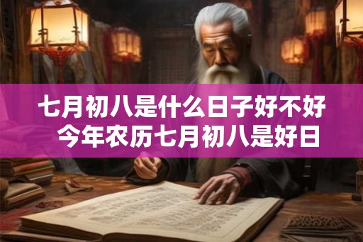 七月初八是什么日子好不好 今年农历七月初八是好日子吗 七月初八是什么日子好不好 今年农历七月初八是好日子吗