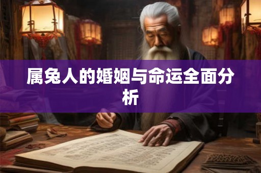 属兔人的婚姻与命运全面分析