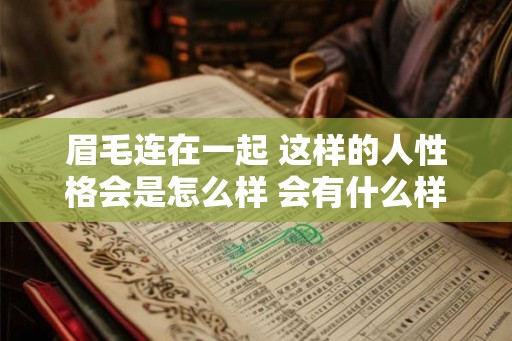 眉毛连在一起 这样的人性格会是怎么样 会有什么样的运势