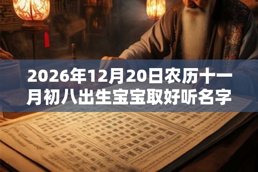 2026年12月20日农历十一月初八出生宝宝取好听名字 2026年12月20日农历十一月初八出生宝宝取好听名字