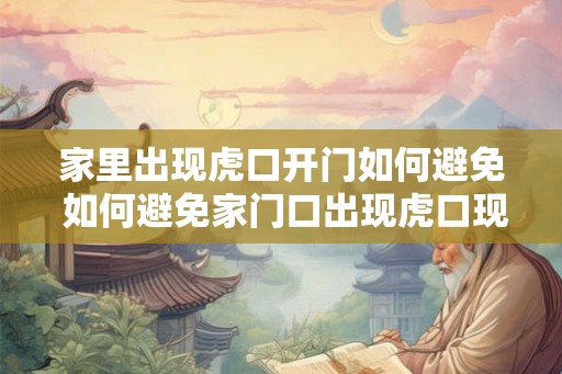 家里出现虎口开门如何避免 如何避免家门口出现虎口现象