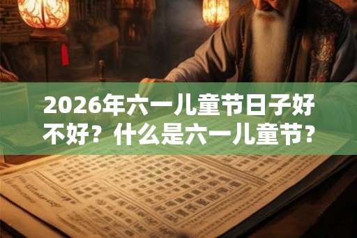 2026年六一儿童节日子好不好？什么是六一儿童节？