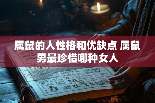 属鼠的人性格和优缺点 属鼠男最珍惜哪种女人