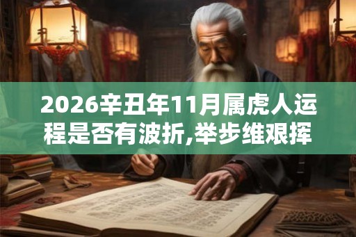 2026辛丑年11月属虎人运程是否有波折,举步维艰挥霍有度 2026辛丑年11月属虎人运程是否有波折,举步维艰挥霍有度