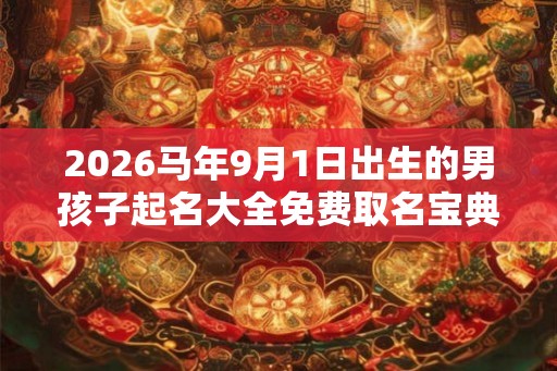 2026马年9月1日出生的男孩子起名大全免费取名宝典
