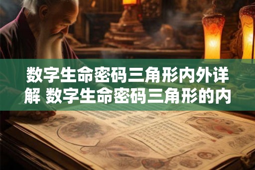 数字生命密码三角形内外详解 数字生命密码三角形的内外解析