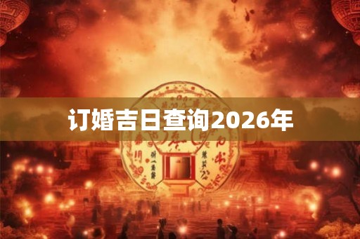 订婚吉日查询2026年
