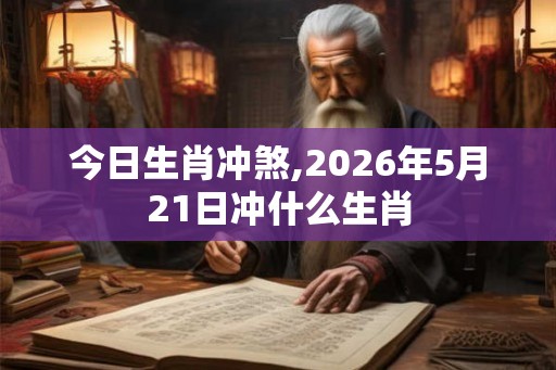 今日生肖冲煞,2026年5月21日冲什么生肖