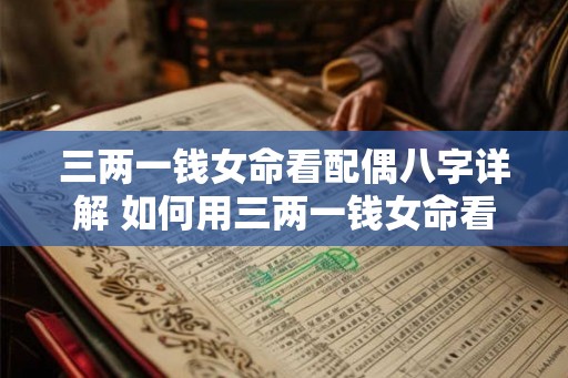 三两一钱女命看配偶八字详解 如何用三两一钱女命看八字配偶