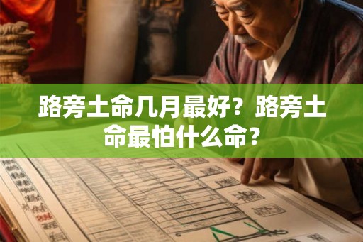 路旁土命几月最好？路旁土命最怕什么命？